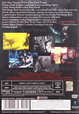 Piekło Dantego: Epicka animacja [DVD]