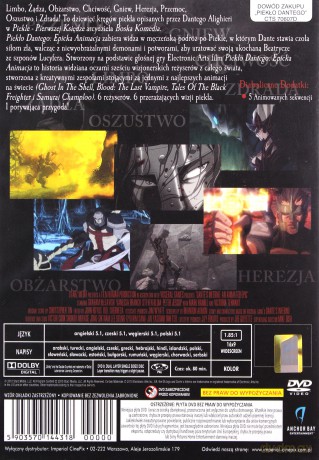 Piekło Dantego: Epicka animacja [DVD]