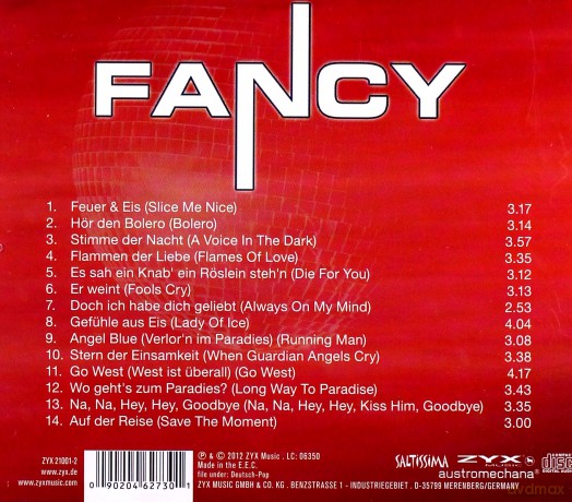 Fancy: Best Of... Die Hits Auf Deutsc [CD]