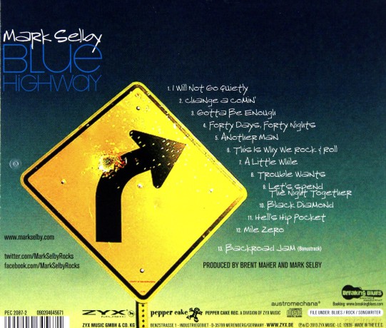 Mark Selby: Blue Highway [CD]