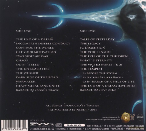 Tempest: Control The World - The Tempes [2CD]