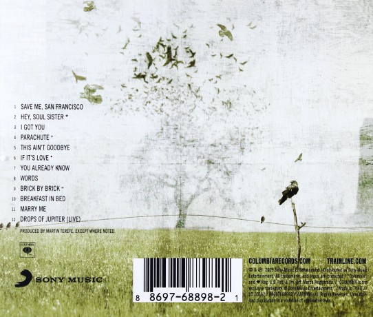 Train: Save Me, San Francisco (Full Album plus Bonus Track for Europe) [CD]