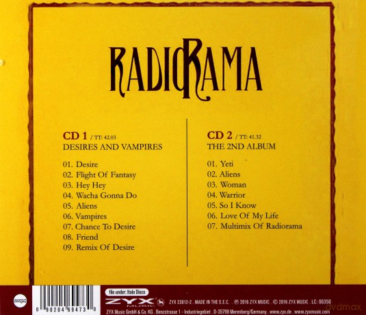 Radiorama: Desires And Vampires / The 2nd [2CD]