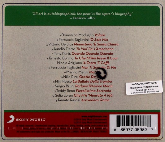 A Night In Italy International Version [CD]