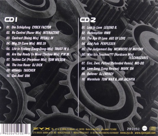 Famous Classic Techno Trax [2CD]