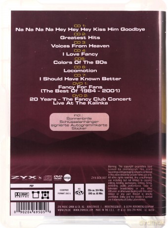 Fancy: Fancy - Fan Box [7CD]+[DVD]