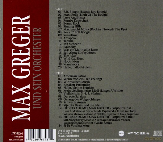 Max Greger Und Sein Orchester: Golden Hits [2CD]