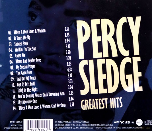 Percy Sledge: Greatest Hits [CD]