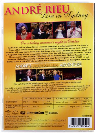 Andre Rieu: Live in Sydney / Andre's Australian Adventure [2DVD]