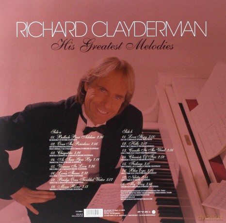 Richard Clayderman: His Greatest Melodies [Winyl]