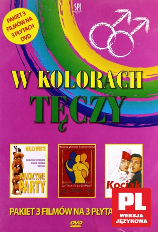W kolorach tęczy: Wakacyjne party / On, ona i on / Kociak [3DVD]