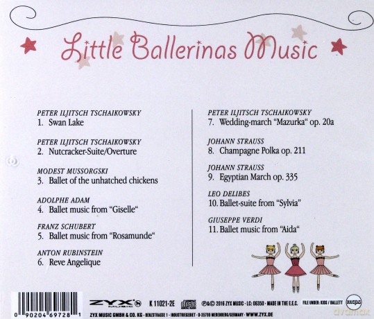 Little Ballerinas Music [CD]