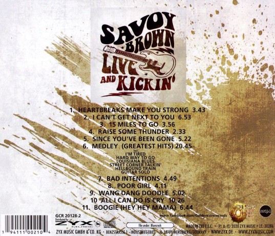 Savoy Brown: Live And Kickin [CD]