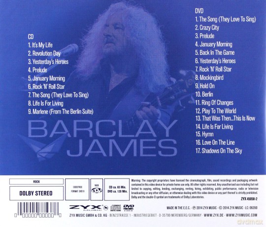 Barclay James Harvest: Live In Bonn [CD]+[DVD]
