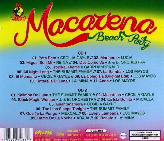Macarena Beach Party [2CD]