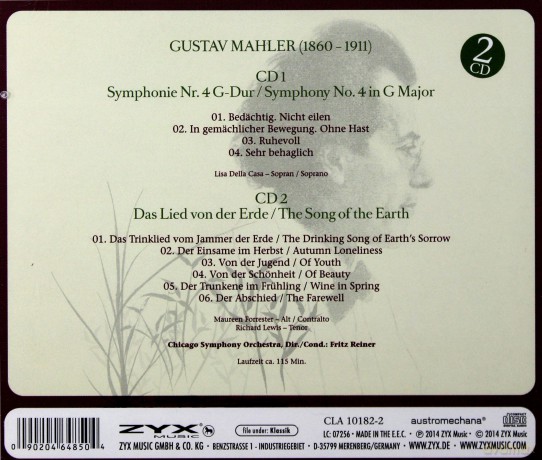 Mahler: Symphonie Nr. 4 [2CD]