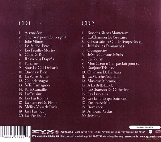 Juliette Greco: Mes Plus Belles Chansons [2CD]