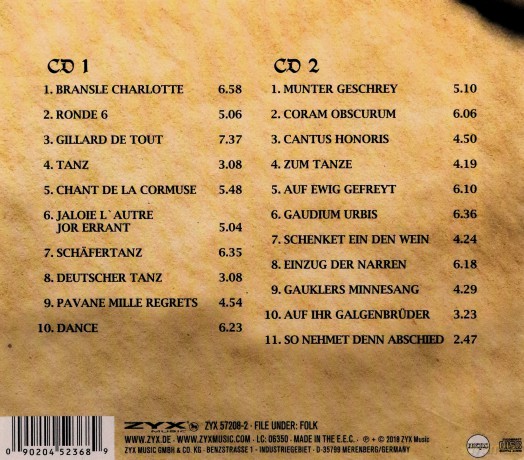 Mittelalterliche Marktmusik [2CD]