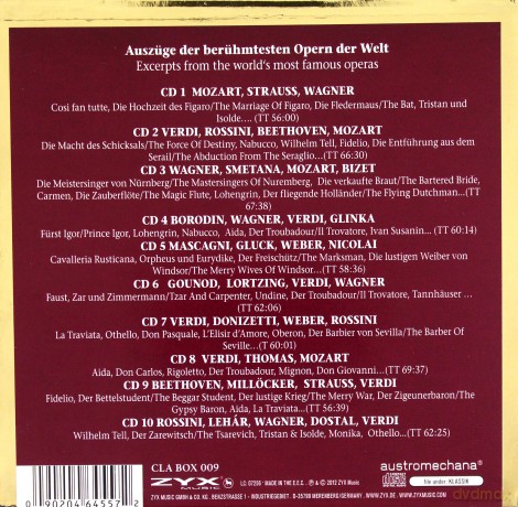 More Magical Opera Classics [10CD]