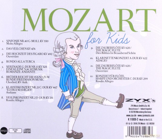 Mozart For Kids [CD]