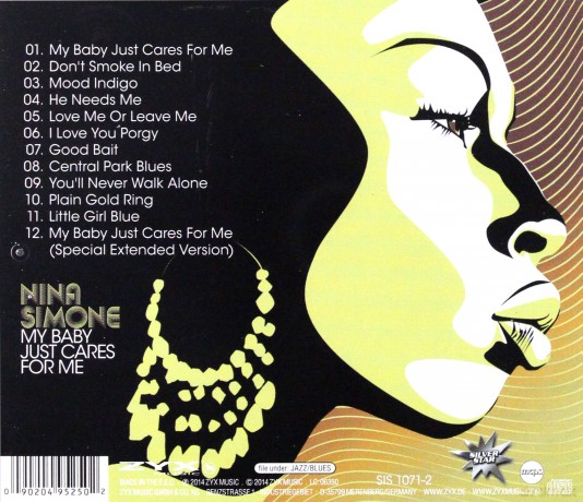 Nina Simone: My Baby Just Cares For Me [CD]
