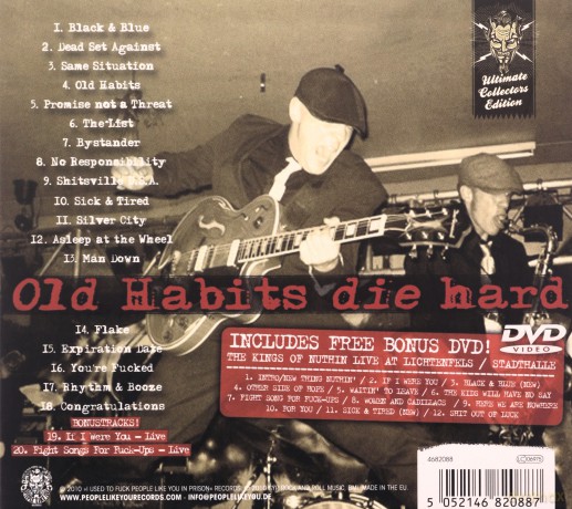 Kings Of Nuthin': Old Habits Die Hard Ltd [CD]+[DVD]