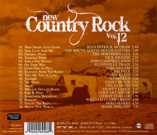 New Country Rock vol. 12 [CD]