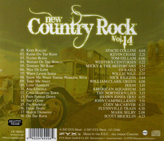 New Country Rock vol. 14 [CD]