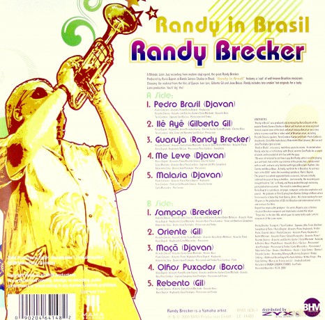 Randy Brecker: Randy In Brasil [Winyl]+[CD]