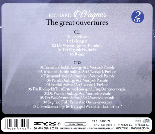 Richard Wagner: The Great Over [2CD]