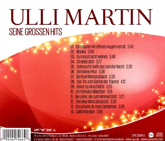 Ulli Martin: Seine grossen Hits [CD]