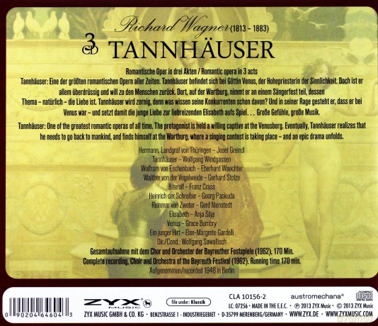 Tannhäuser [3CD]
