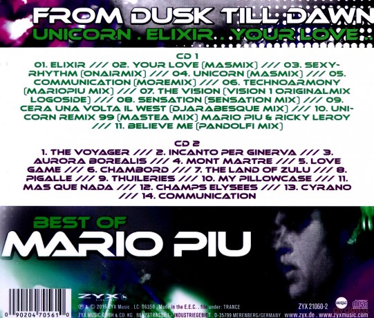 Mario Piu: The Best Of - From Dusk Till D [2CD]