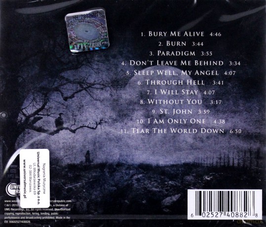 We Are The Fallen: Tear The World Down [CD]