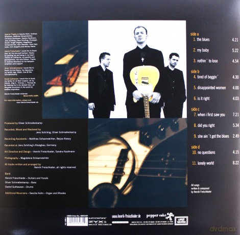 Henrik Freischlader Band: The Blues [2xWinyl]
