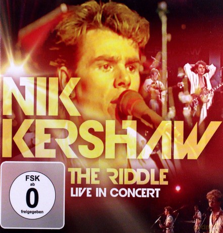 Nik Kershaw: The Riddle - Live In Concert. [CD]+[DVD]