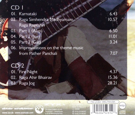 Ravi Shankar: The Sound of Indian Sitar [2CD]