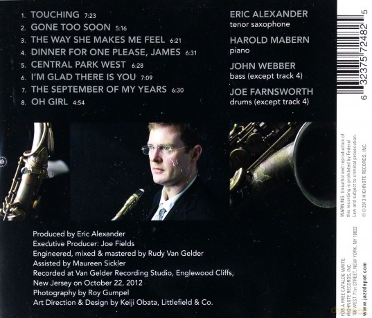 Eric Alexander: Touching [CD]