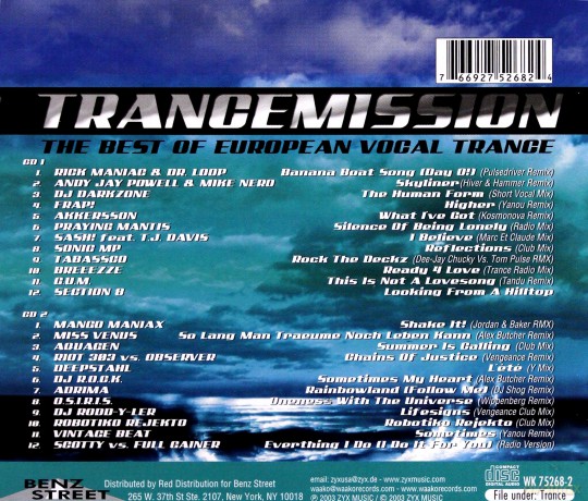 Trancemission [2CD]