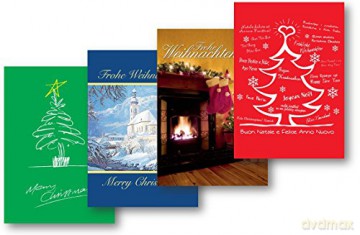 Weihnachtskarten 5er-Pack:Baum [5CD]