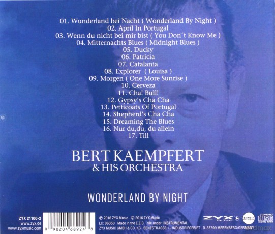 Bert Kaempfert: Wonderland By Night [CD]