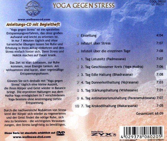 Canda: Yoga gegen Stress - Ruhe [CD]