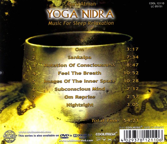 Guru Atman: Yoga Nidra - Music For Sleep [CD]