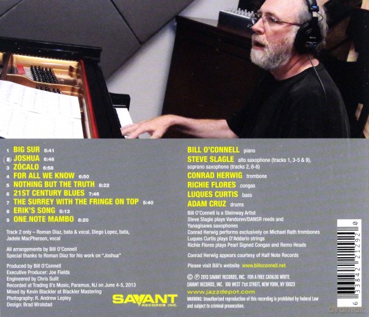 Bill O'connell: Załcalo [CD]