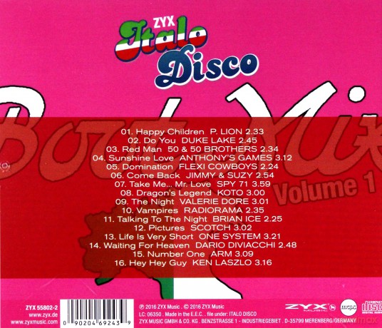 ZYX Italo Disco Boot Mix vol. [CD]