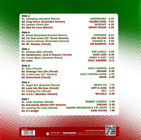 ZYX Italo Disco Collection [3xWinyl]