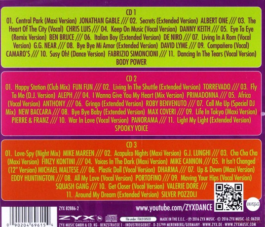 ZYX Italo Disco Collection 22 [3CD]