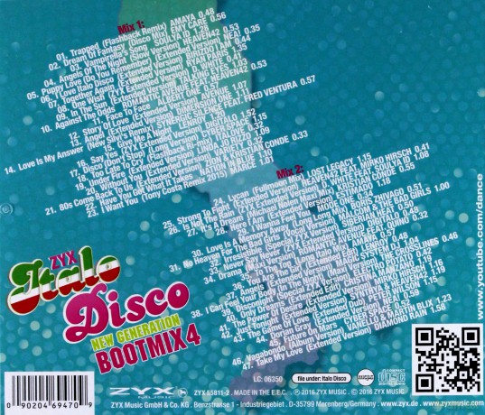ZYX Italo Disco New Generation 4[CD]