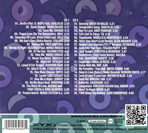 ZYX Italo Disco New Generation [2CD]