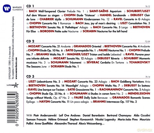 50 Best Relaxing Piano [3CD]